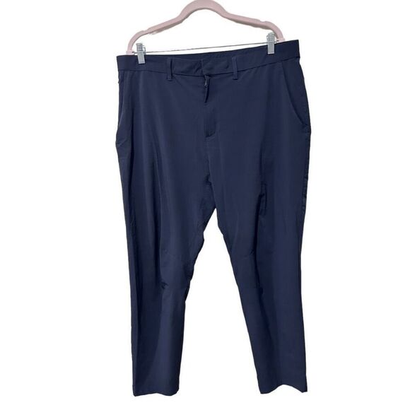 Fabletics Navy Blue Men's Casual Nylon Pants size xl Outdoors Golf Athleisure